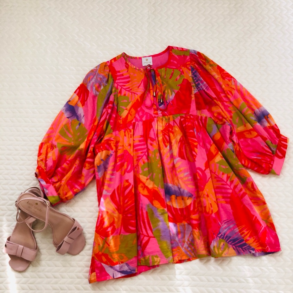 Colorful Floral Women's Blouse